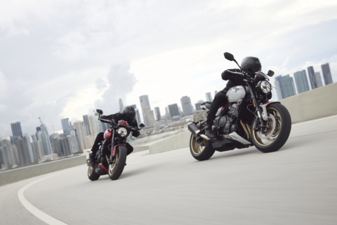 Louer une Triumph Trident 660 à Grenoble