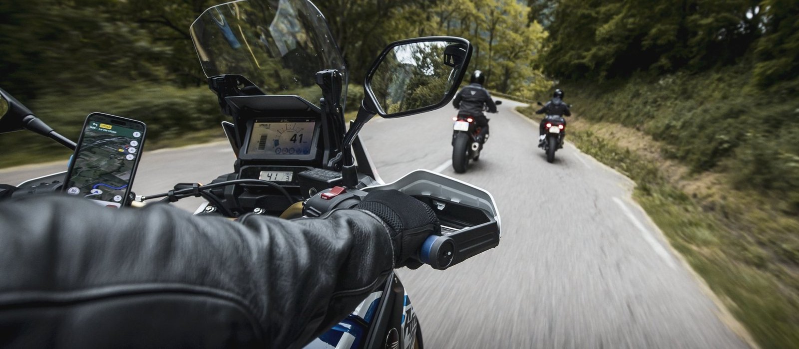 Balade moto Vercors balcon de Lans